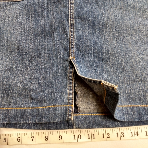 Lauren Jean Co. Ralph Lauren Denim Skirt 6 - Picture 5 of 5